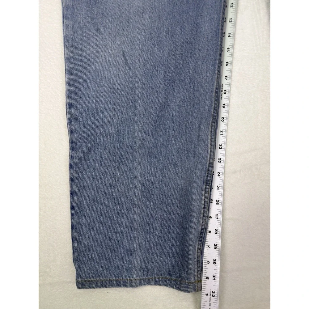 Levis 550 Jeans Mens 40x32** Blue‎ Straight Relaxed Light Wash American Workwear